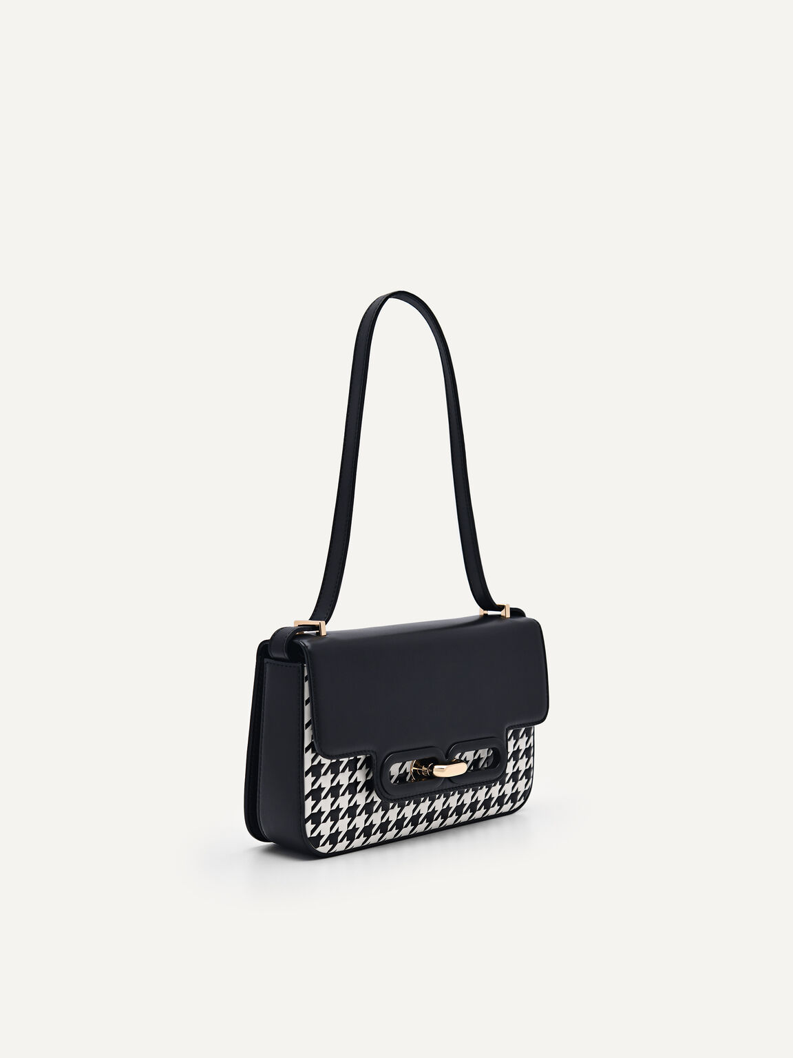 PEDRO Studio Kate Leather Envelope Bag, Black2, hi-res