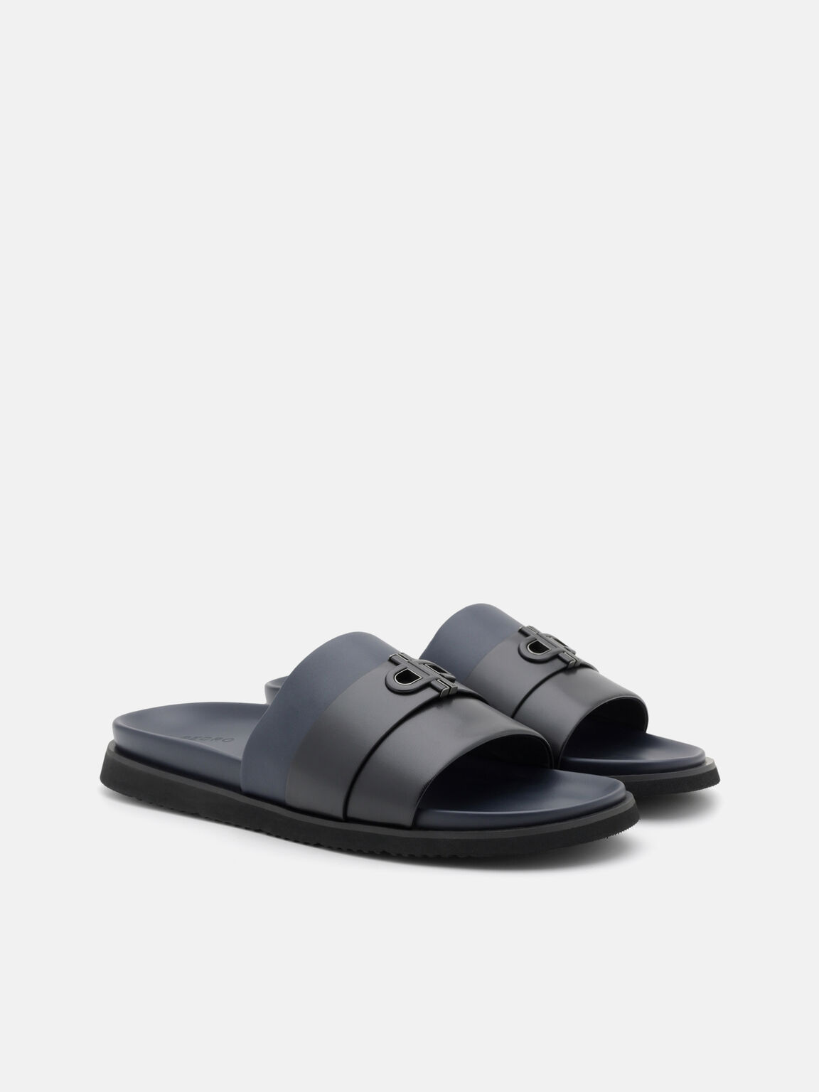 Icon Slide Sandals, Navy, hi-res