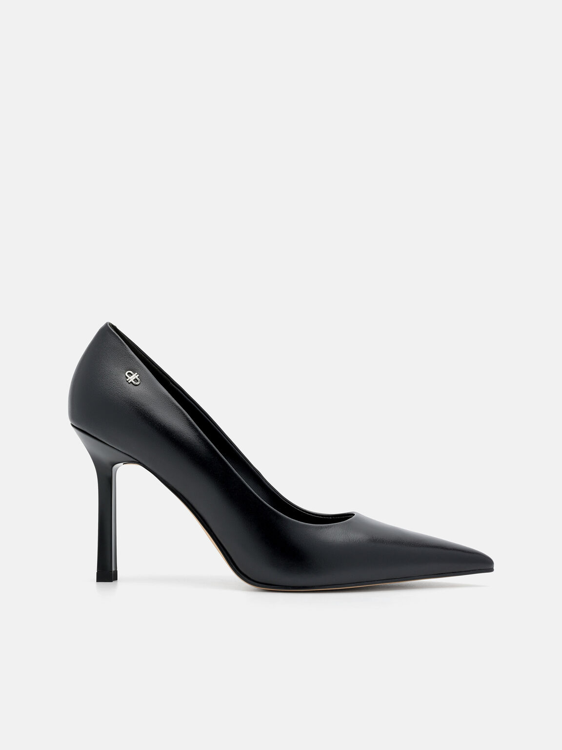 PEDRO Icon Leather Heel Pumps, Black, hi-res