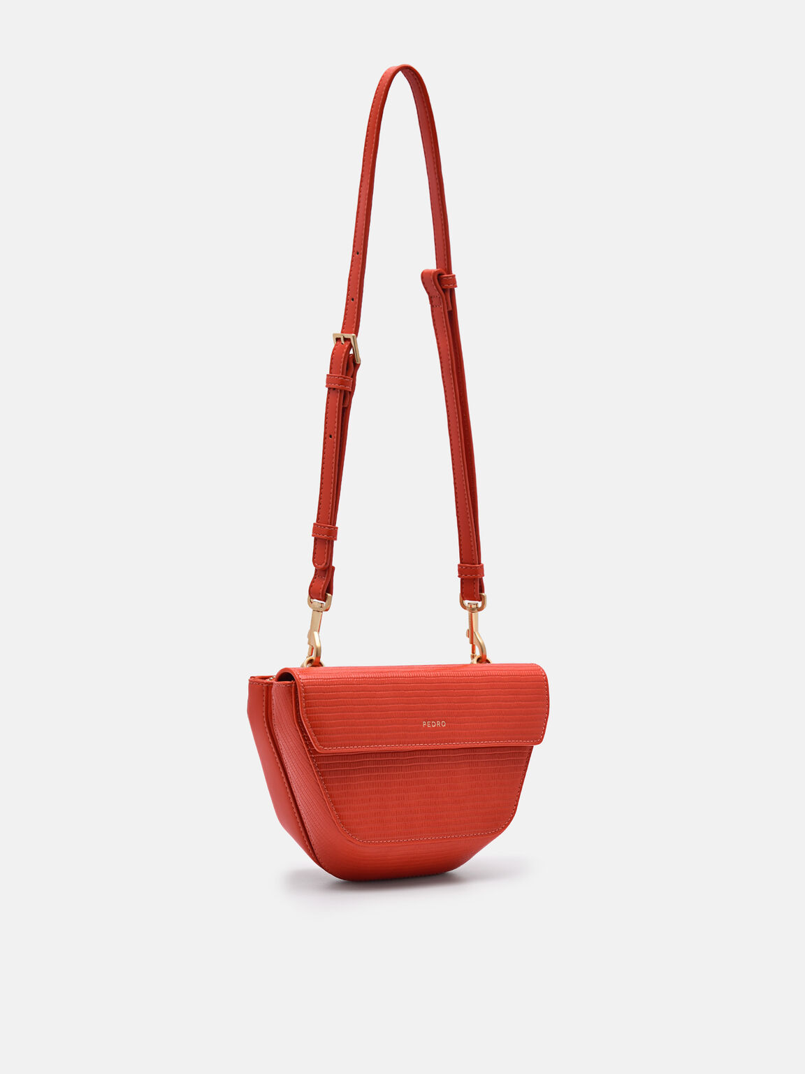 Olivia Shoulder Bag, Orange, hi-res