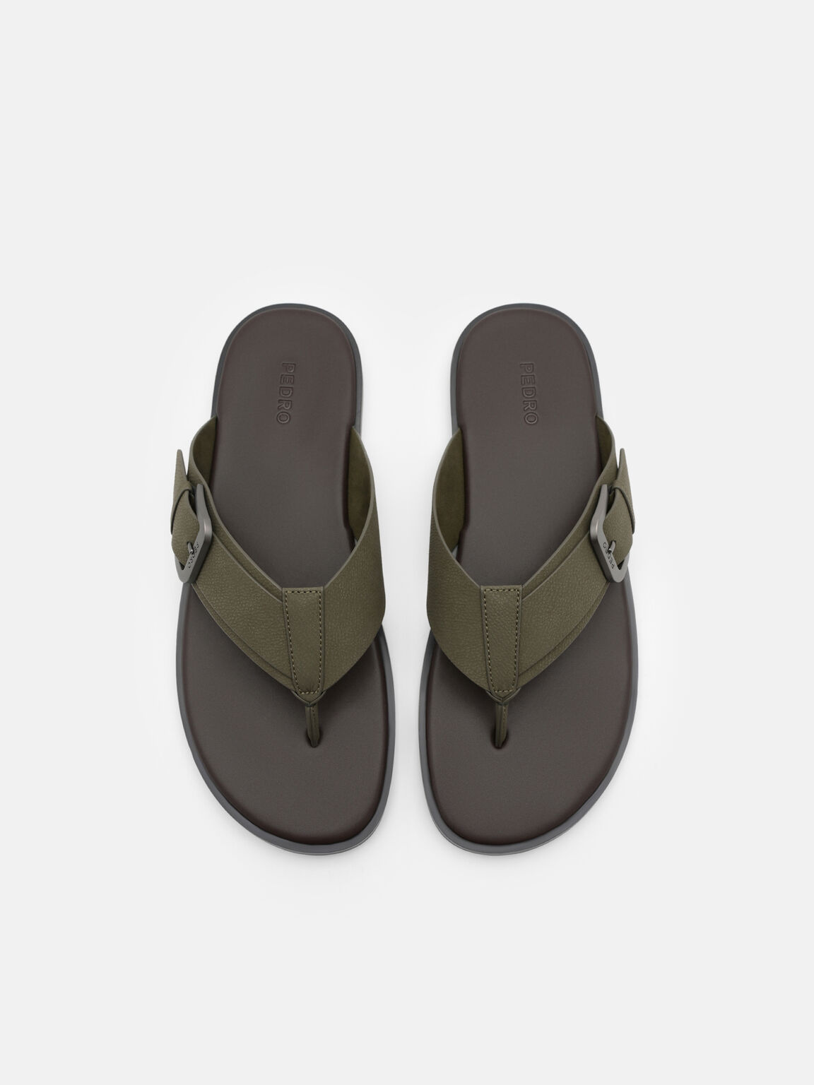 D&eacute;p kẹp Buckle, Xanh Qu&acirc;n Đội, hi-res