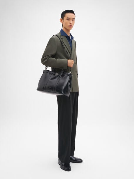 Tyson Duffel Bag, Black, hi-res