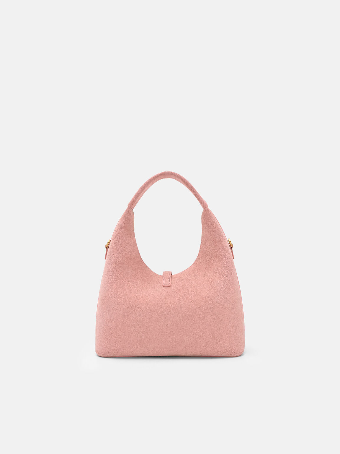 T&uacute;i x&aacute;ch h&igrave;nh b&aacute;n nguyệt Hitch, Pink Suede, hi-res