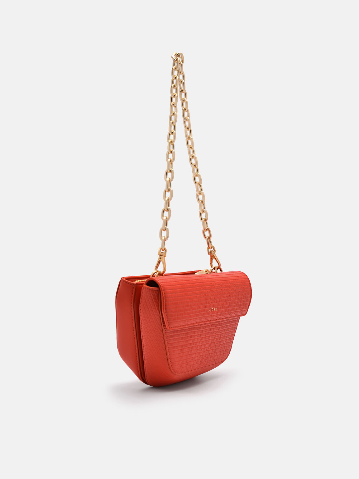 Olivia Shoulder Bag, Orange, hi-res