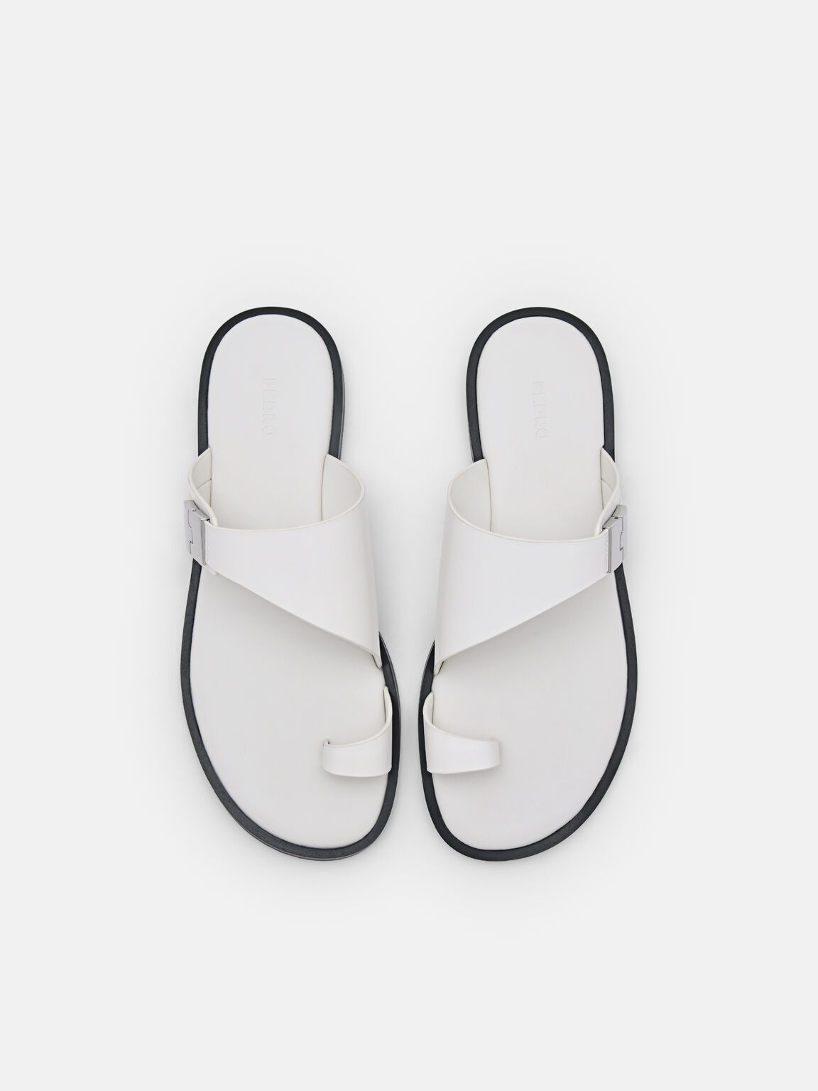 D&eacute;p kẹp Jatte Leather, Phấn, hi-res