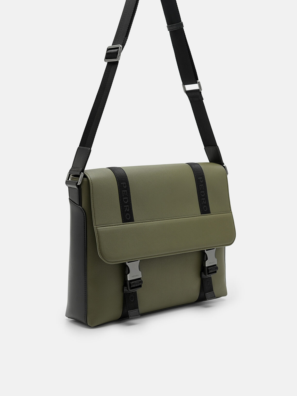 Rigby Messenger Bag, Military Green, hi-res