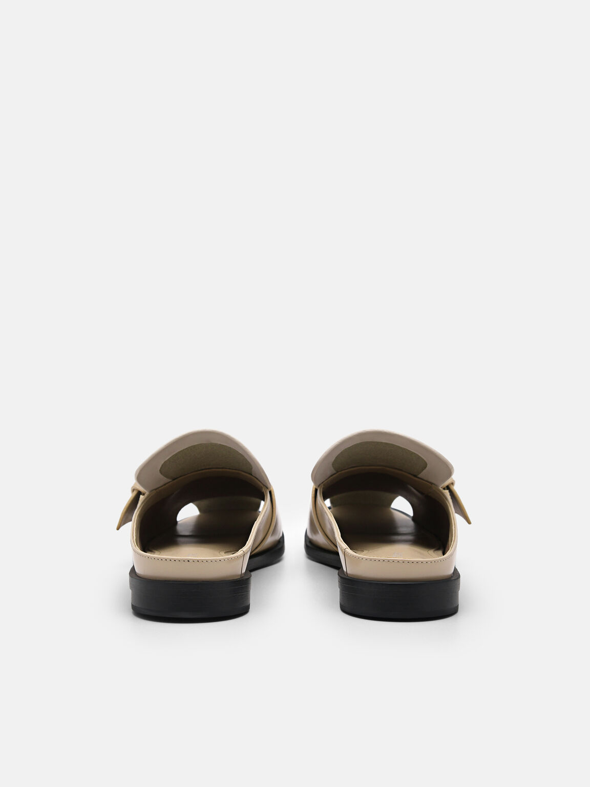 Alyda Leather Mules, Sand