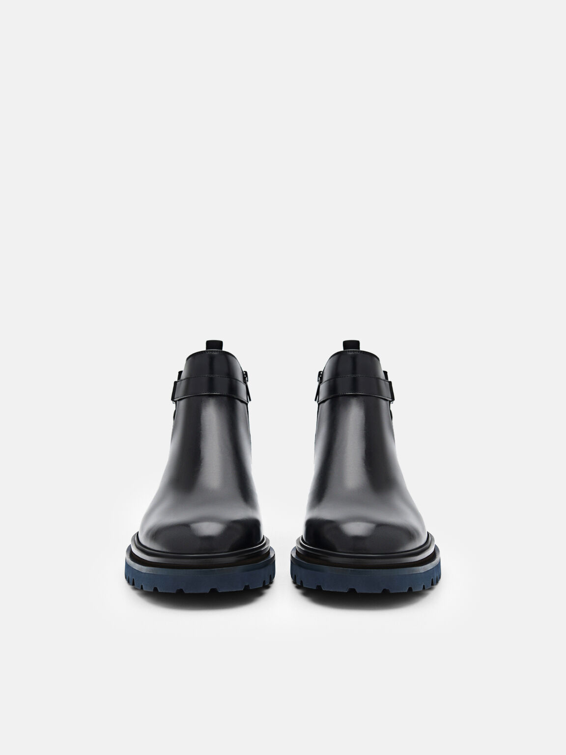 PEDRO Icon Leather Chelsea Boots, Black, hi-res