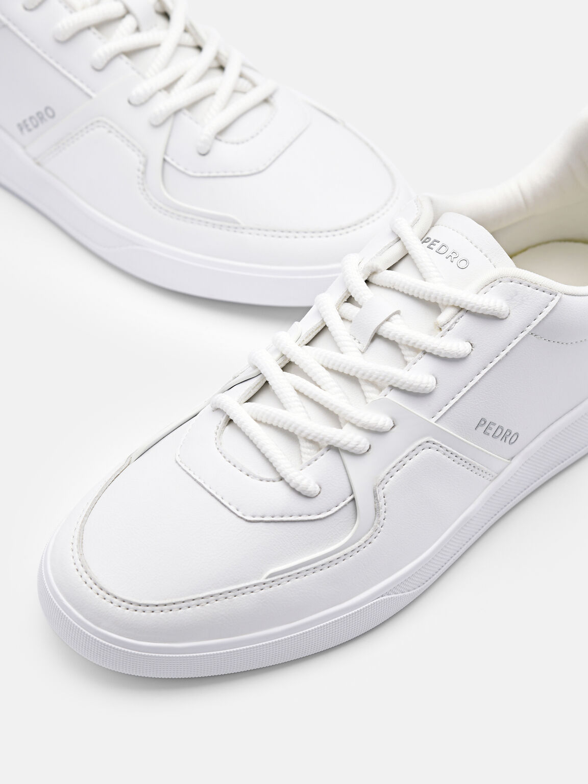 Women's PEDRO Icon Fleet Sneakers, White, hi-res