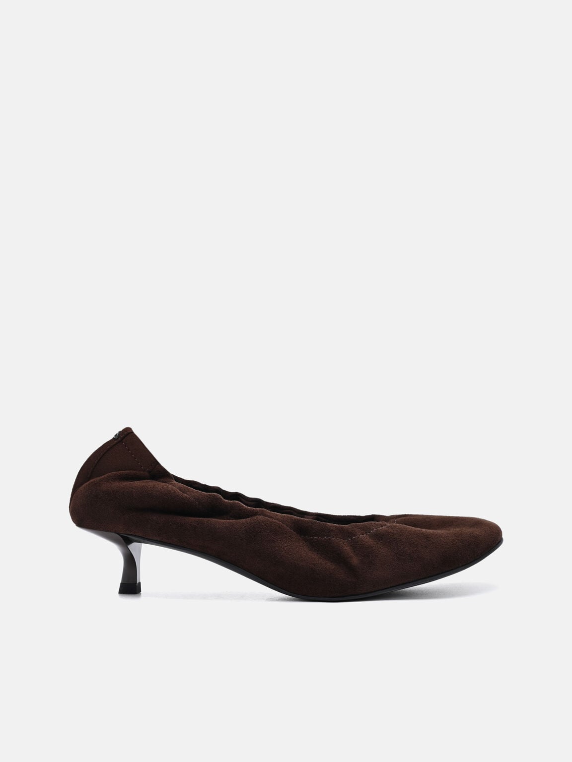 Gi&agrave;y cao g&oacute;t b&iacute;t mũi Gabrielle, Dark Brown Suede, hi-res