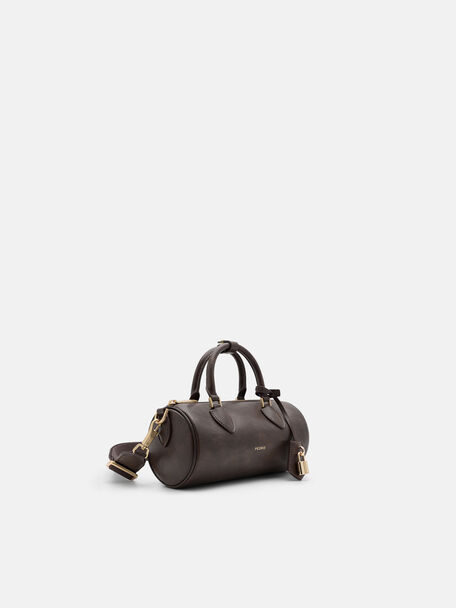 Ilena Bowling Bag, Dark Brown, hi-res