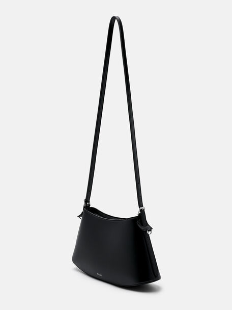 Nikki Shoulder Bag, Black, hi-res