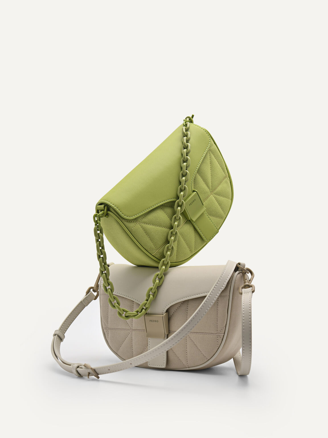 rePEDRO Twill Handbag, Green, hi-res