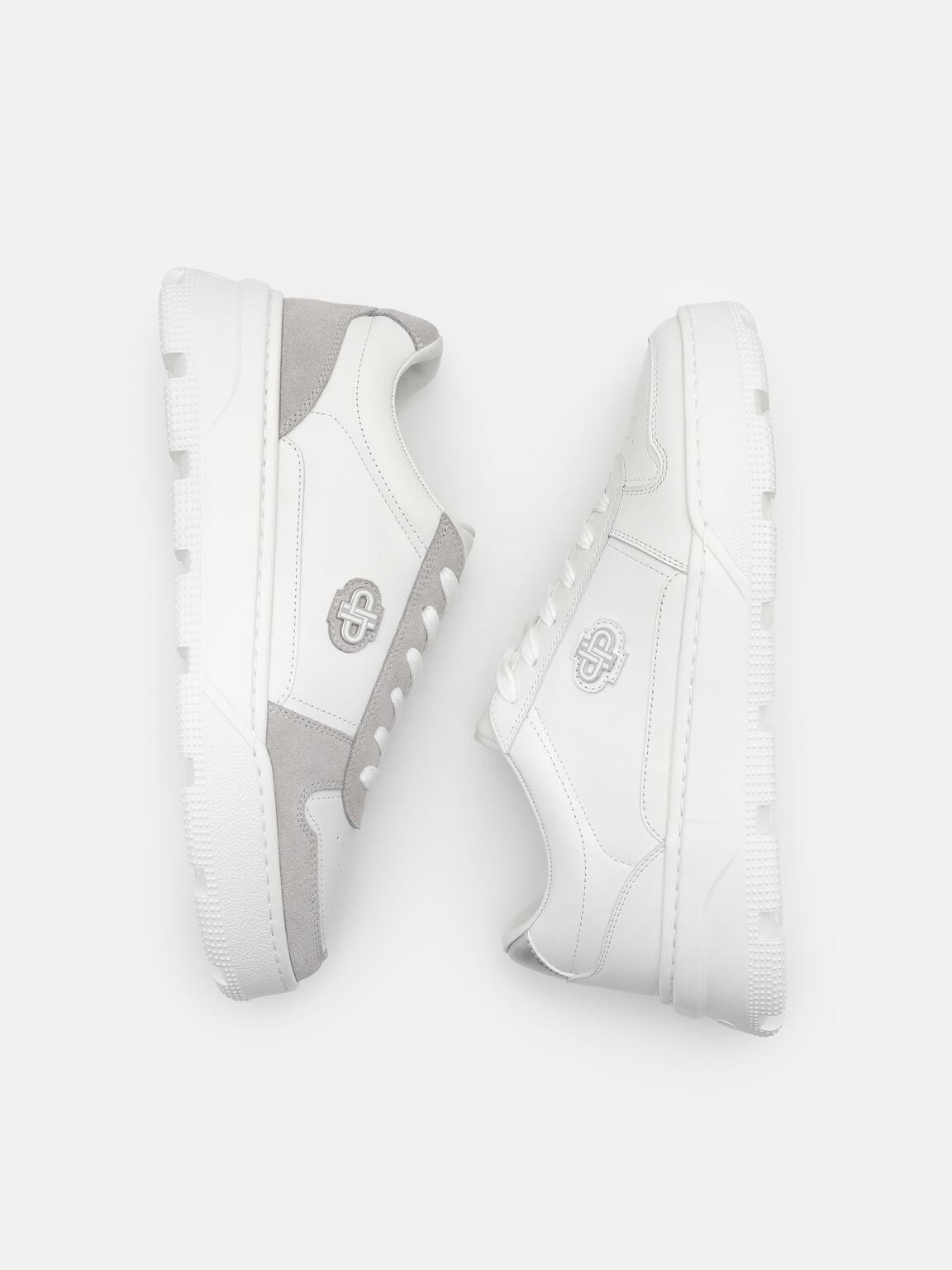 Ravel Leather Sneakers, White, hi-res