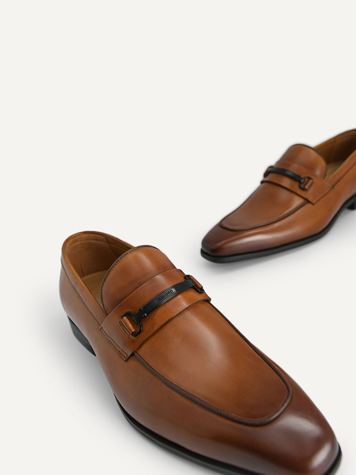 Altitude Leather Loafers, Camel, hi-res