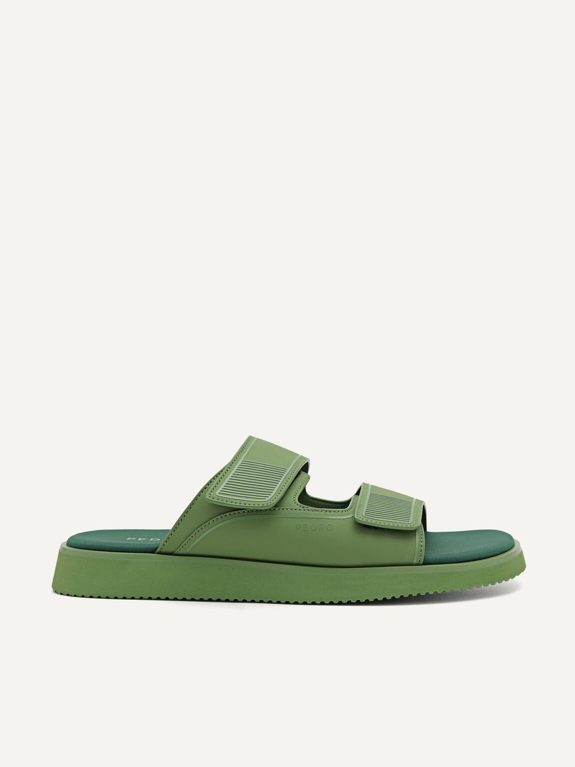 Slide Sandals, Military Green, hi-res