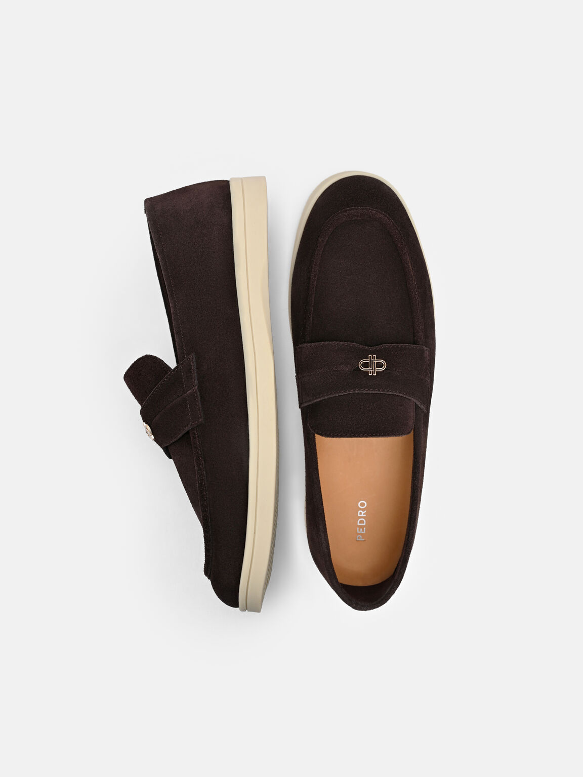 Roam Suede Driving Shoes, Espresso Brown Suede