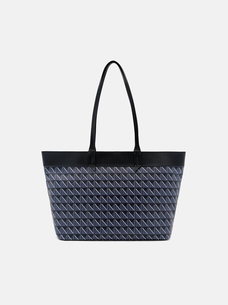 T&uacute;i tote h&igrave;nh thang Axxis Oversized, Blue Canvas, hi-res