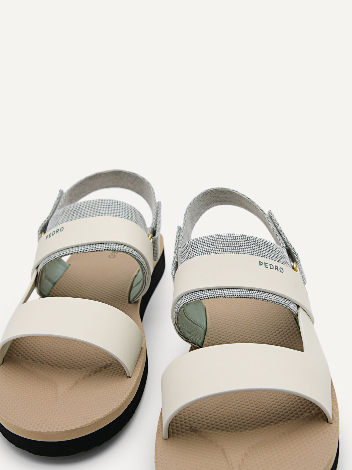 Backstrap Sandals, Turquoise, hi-res