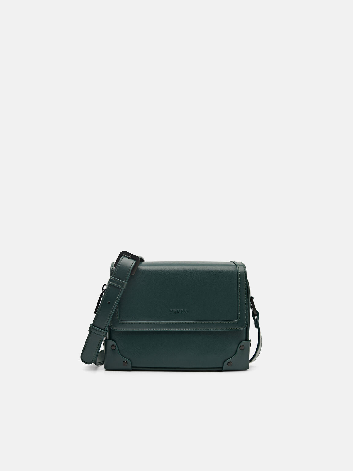 Norton Boxy Sling Bag, Dark Green, hi-res