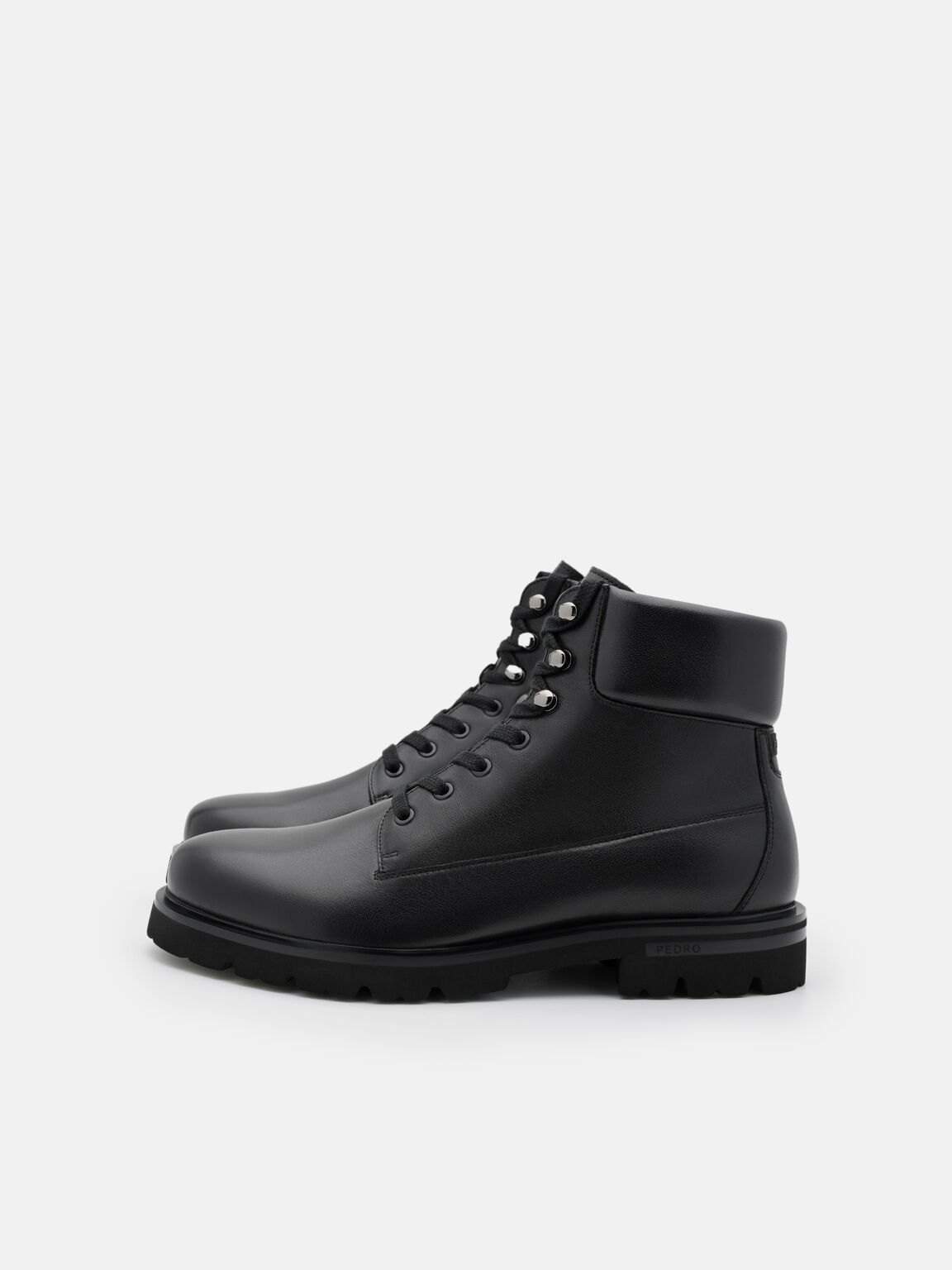 Gi&agrave;y boots cổ cao Wilder, Đen, hi-res