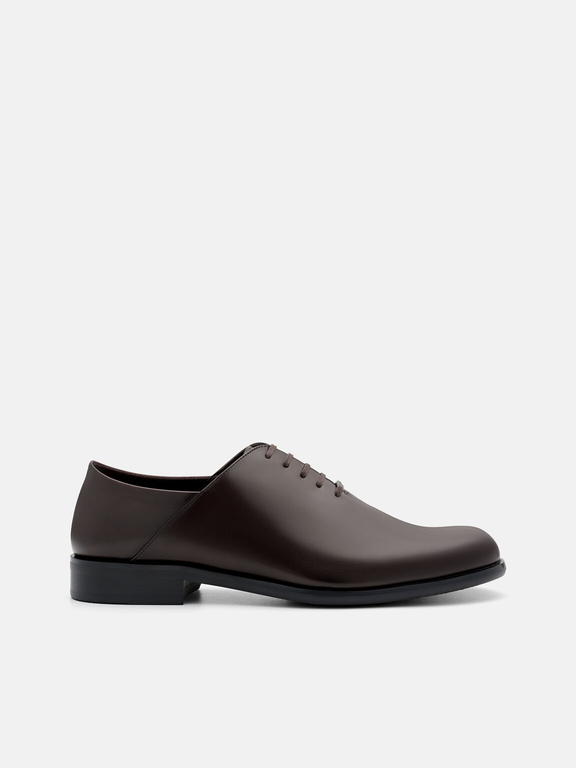 Gi&agrave;y oxford Burnished Leather, N&acirc;u đậm b&oacute;ng, hi-res