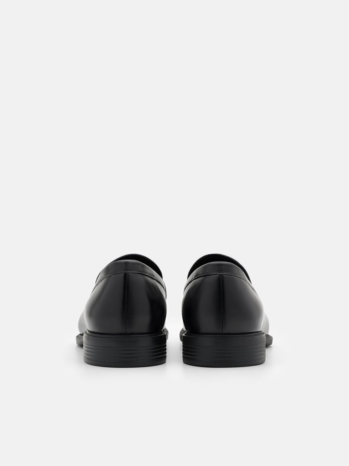 Altitude Lightweight Leather Horsebit Loafers, Black Burnish, hi-res