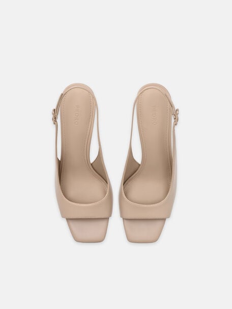 Gi&agrave;y sandals cao g&oacute;t Marina, Nude, hi-res