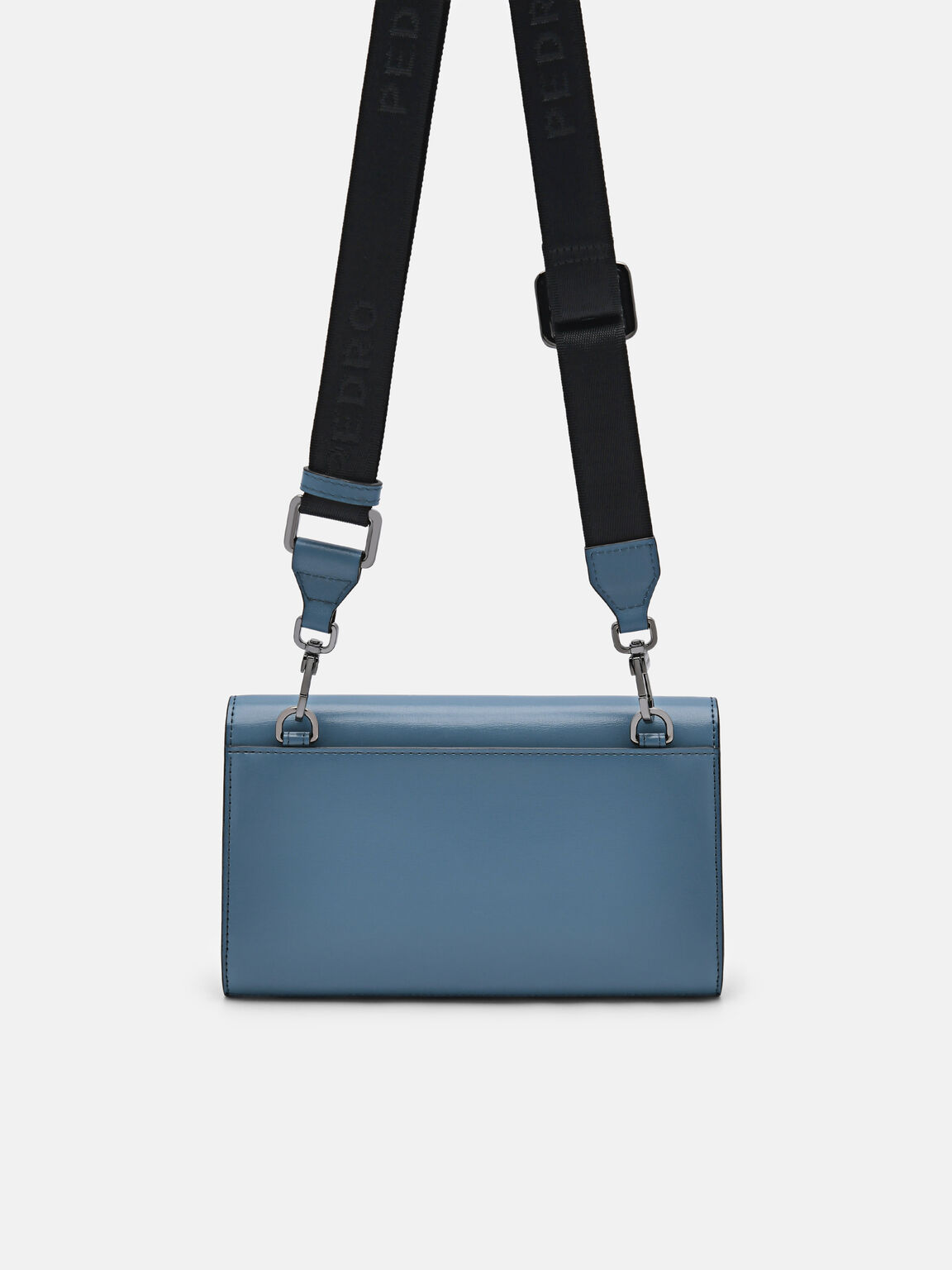 Túi đeo chéo chữ nhật Taper Leather Phone Pouch, Xanh Lơ, hi-res