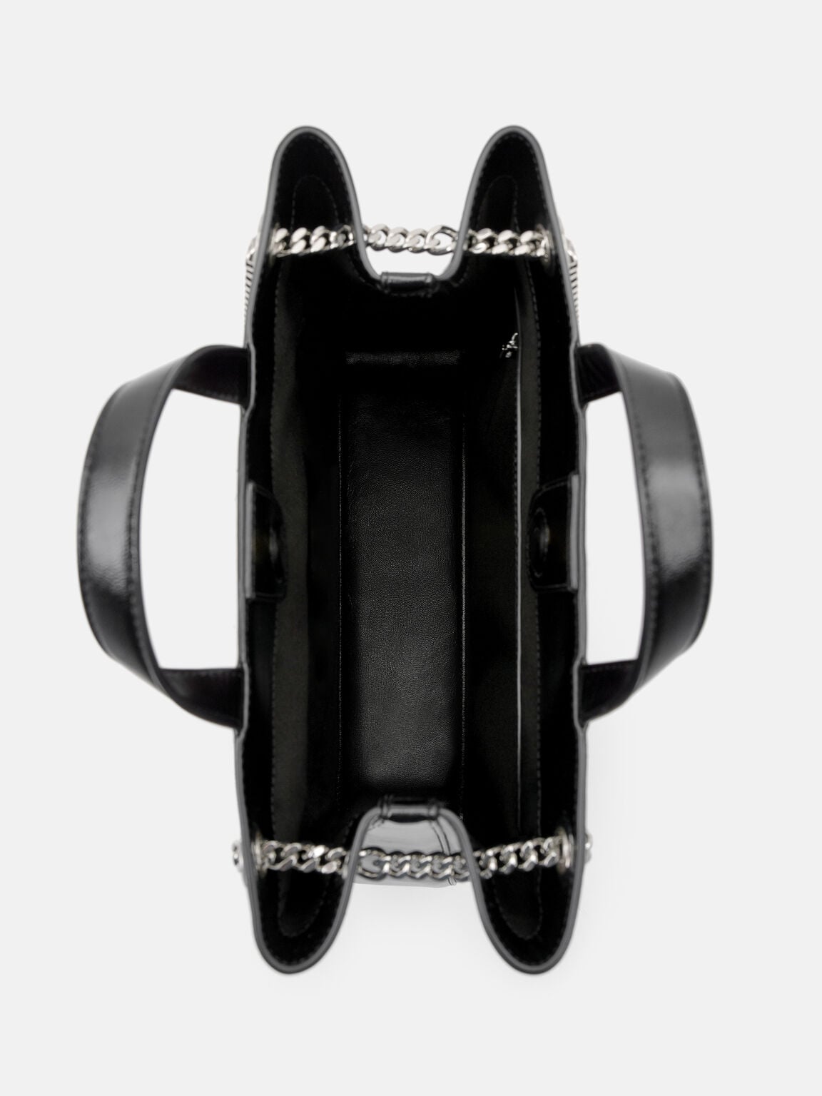 T&uacute;i tote phom chữ nhật Cassier, Black Wrinkled, hi-res