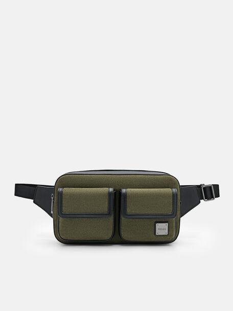 Louis Sling Pouch, Military Green, hi-res
