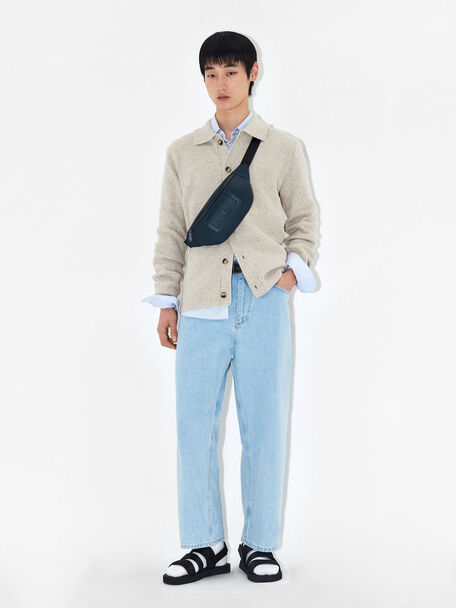 Túi bao tử Icon Sling, Xanh Navy, hi-res