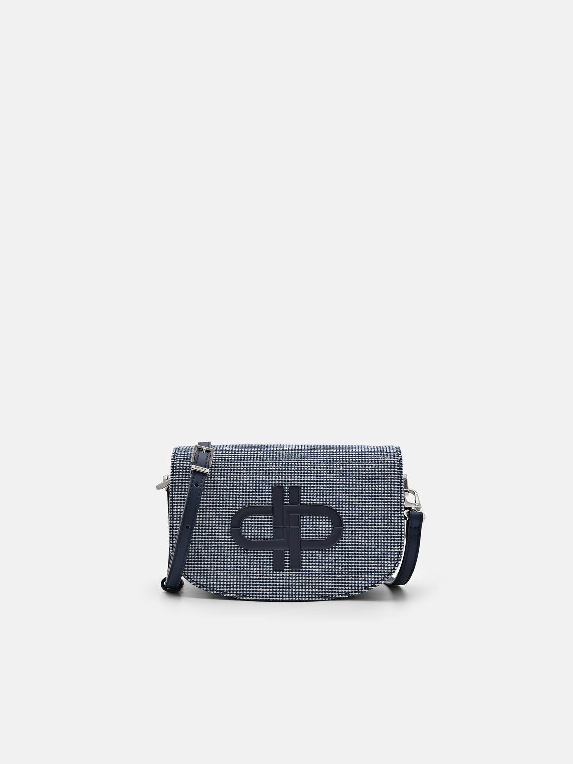 PEDRO Icon Fabric Shoulder Bag, Navy, hi-res