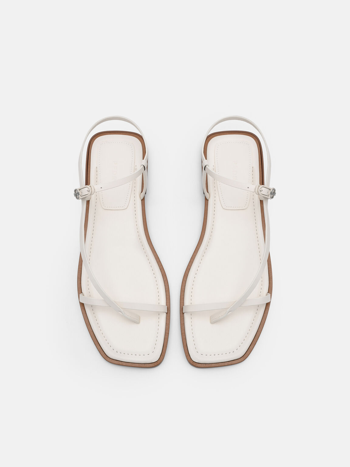 Gi&agrave;y sandals đế bệt Ashby, Phấn, hi-res