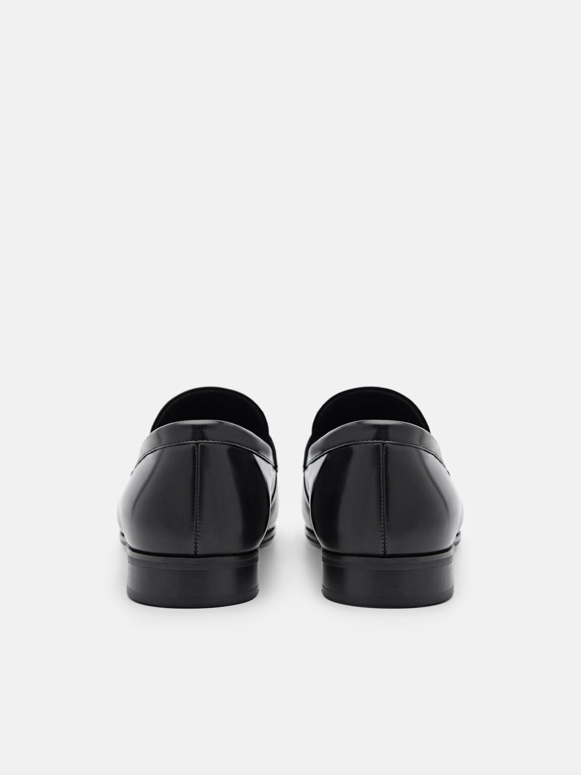 Helix Leather Loafers, Black, hi-res