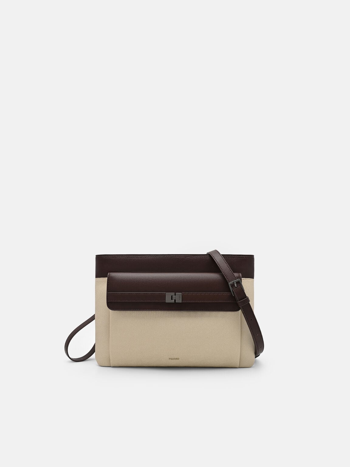 T&uacute;i cầm tay Jatte Portfolio, Beige Textured, hi-res