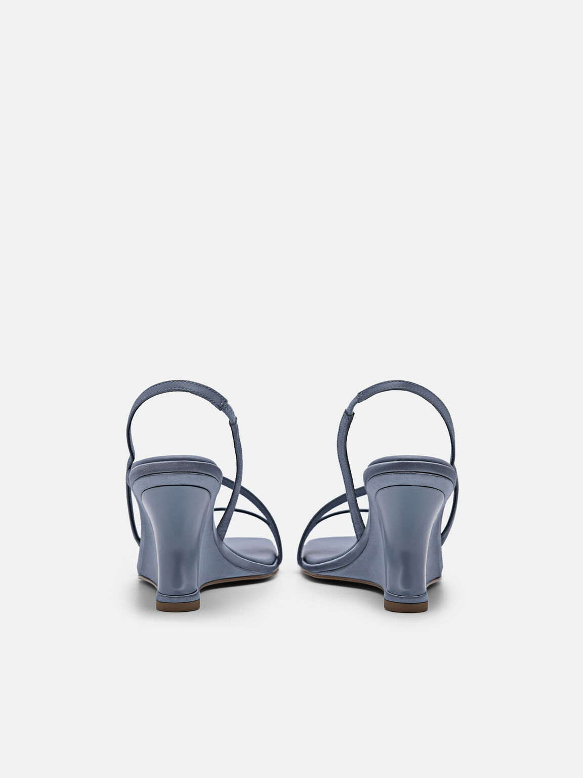Oriana Wedge Sandals, Slate Blue, hi-res