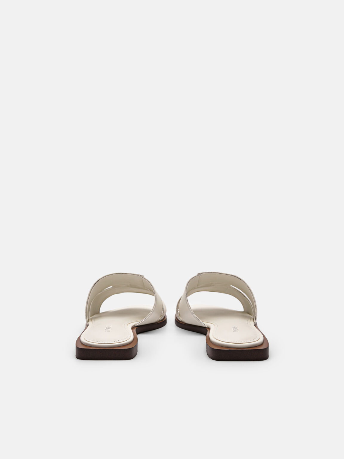 Iza Flat Sandals, Chalk, hi-res