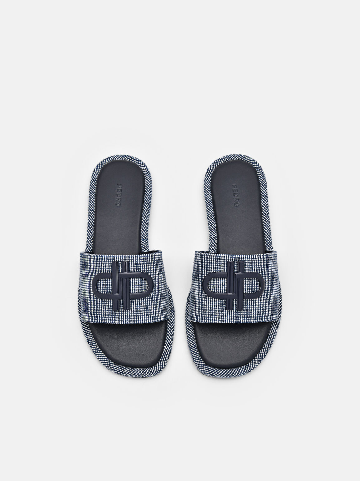 PEDRO Icon Fabric Sandals, Navy, hi-res