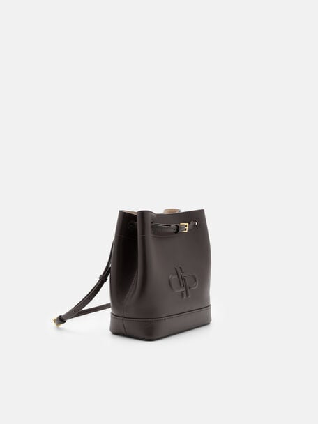 T&uacute;i r&uacute;t d&acirc;y Loli Leather, N&acirc;u Đậm, hi-res