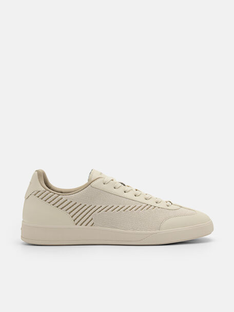 Men's rePEDRO Knitted Sneakers, Sand, hi-res
