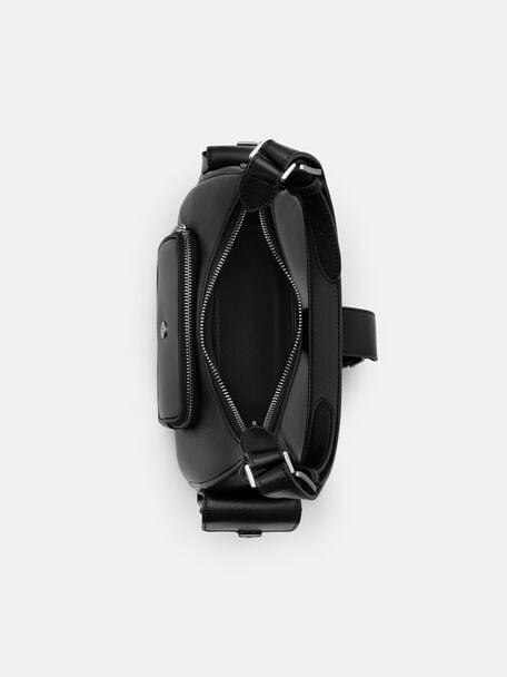 Ilena Shoulder Bag, Black, hi-res