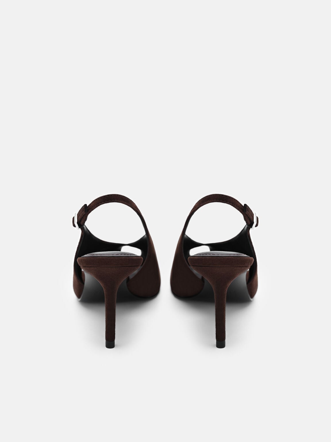 Gi&agrave;y sandals cao g&oacute;t Sylvie, Dark Brown Suede, hi-res