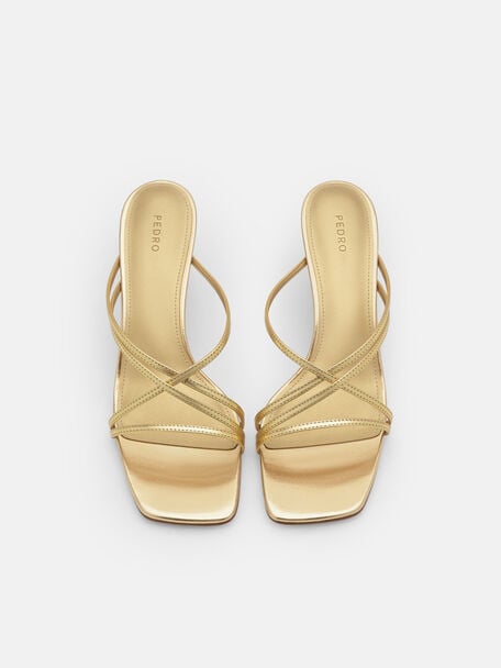 Gi&agrave;y mules cao g&oacute;t Sydney, V&agrave;ng Đồng, hi-res