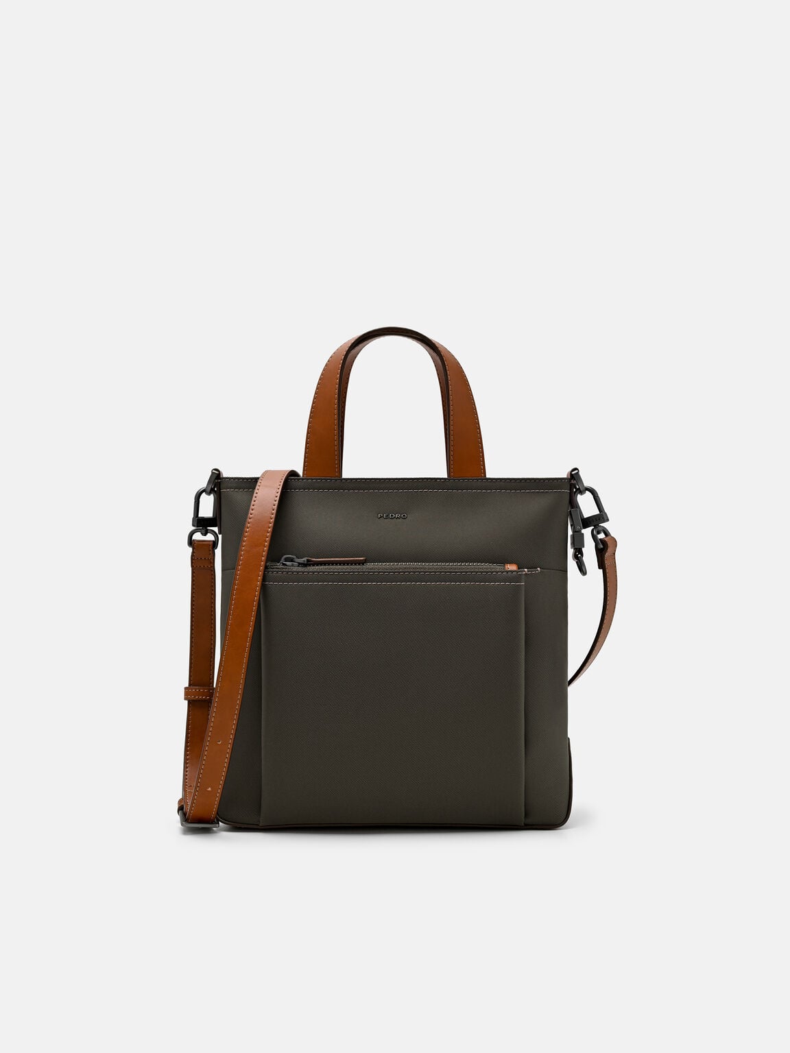 T&uacute;i đeo ch&eacute;o phom chữ nhật Jatte, Dark Taupe Fabric, hi-res