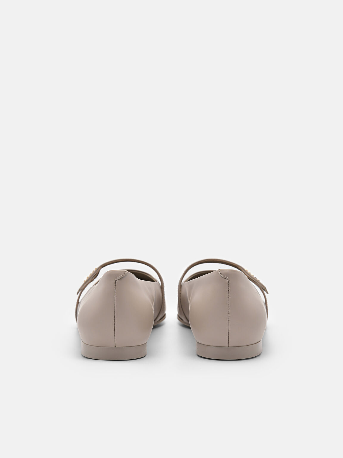 PEDRO Studio Amerie Leather Mary Janes, Taupe, hi-res