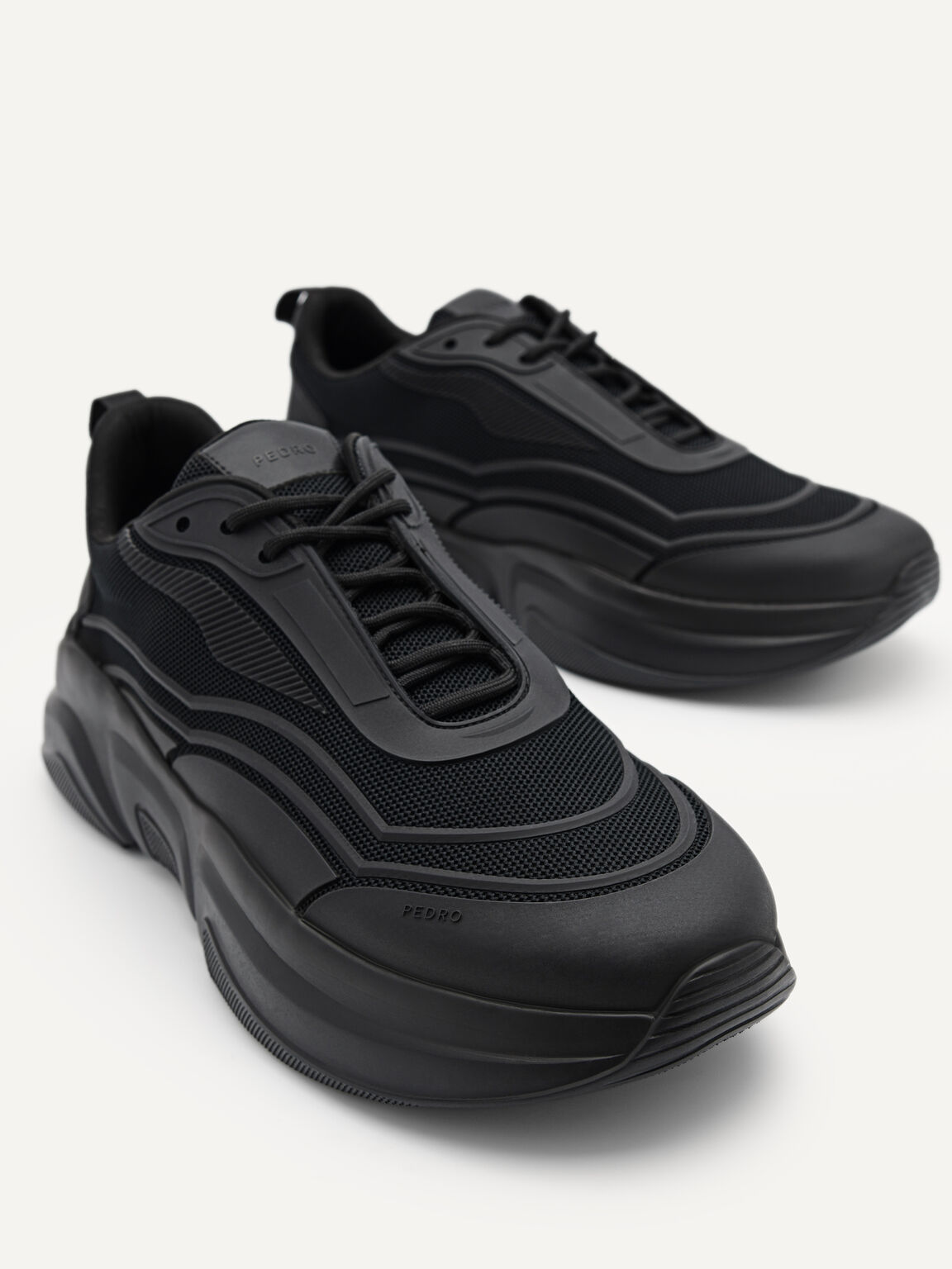 Men's Altura Sneakers, Black, hi-res
