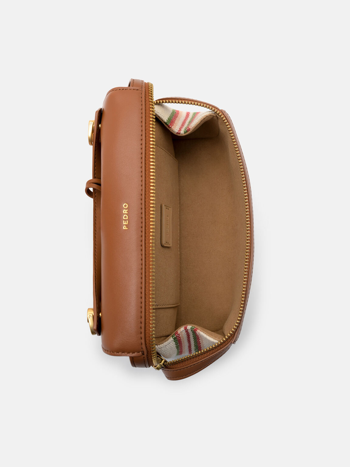 Alyssa Leather Shoulder Bag, Multi Canvas