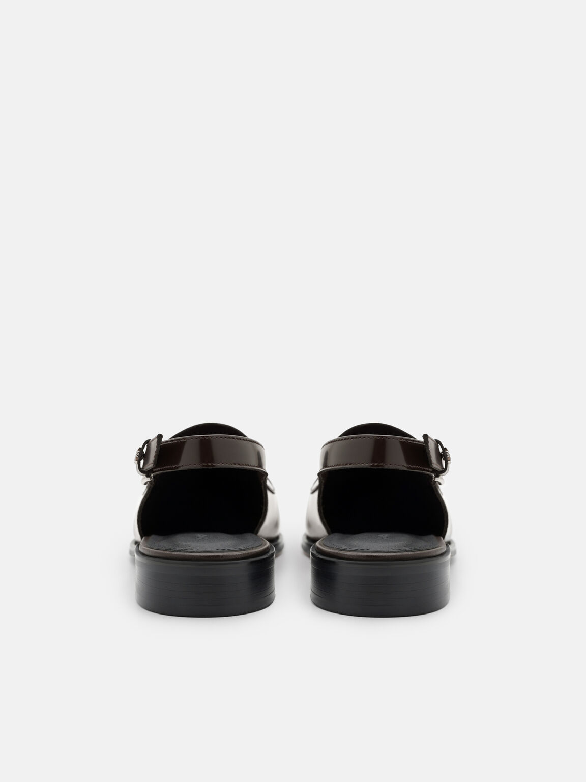Gi&agrave;y sandals đế thấp Remy, Dark Brown Box, hi-res