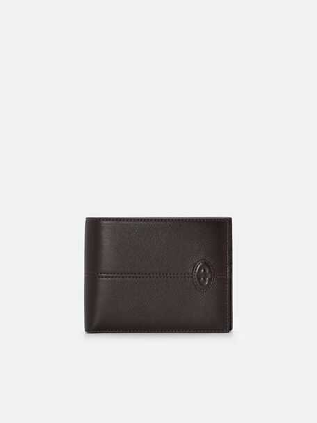 V&iacute; ngắn phom chữ nhật gập đ&ocirc;i, Espresso Brown, hi-res
